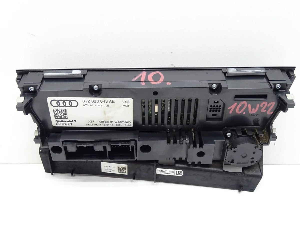 Kontrollpanel AC Audi A4 B8 A5 8T image 6