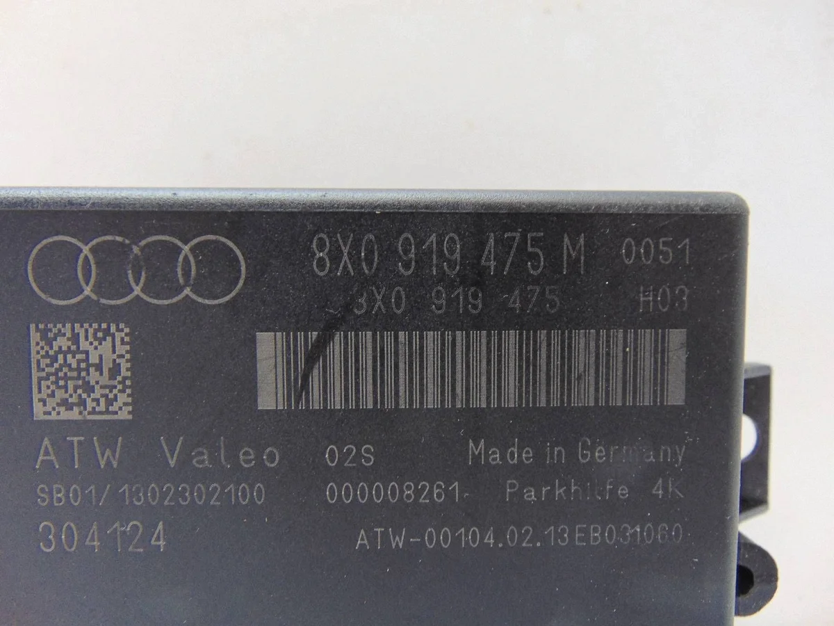 PDC Steuergerät Audi A1 Q3 8X0919475M image 3