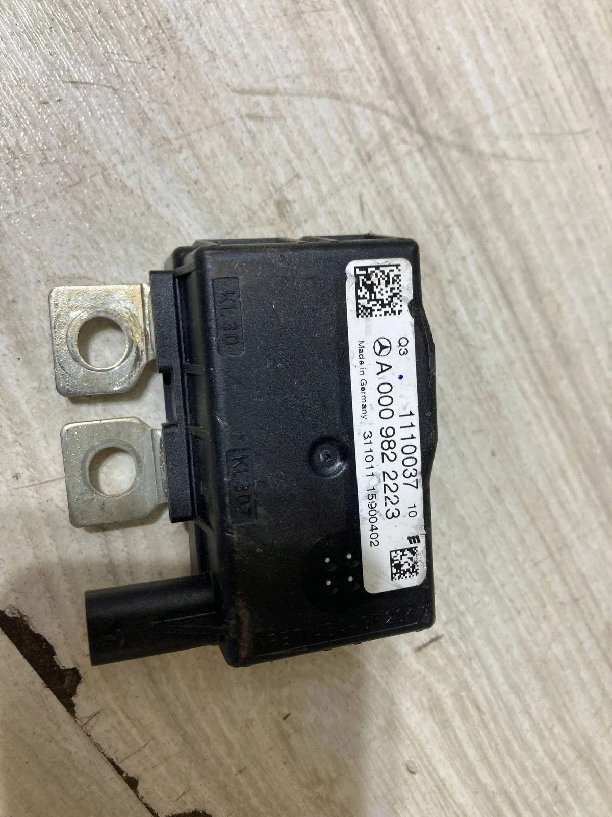 Módulo Batería Mercedes-Benz E W212 A0009822223