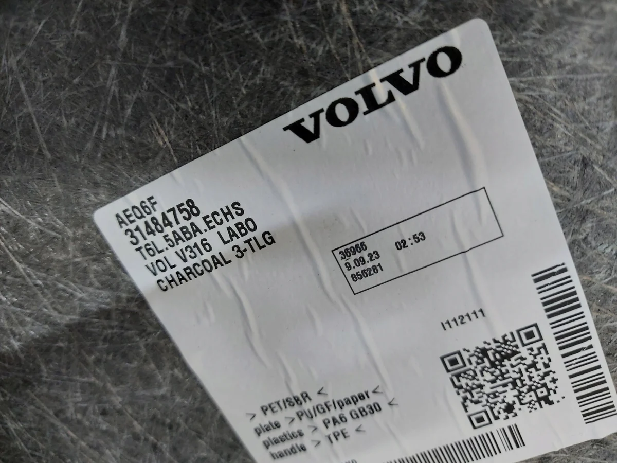 Volvo XC40 Tapis Coffre 31484758 image 3