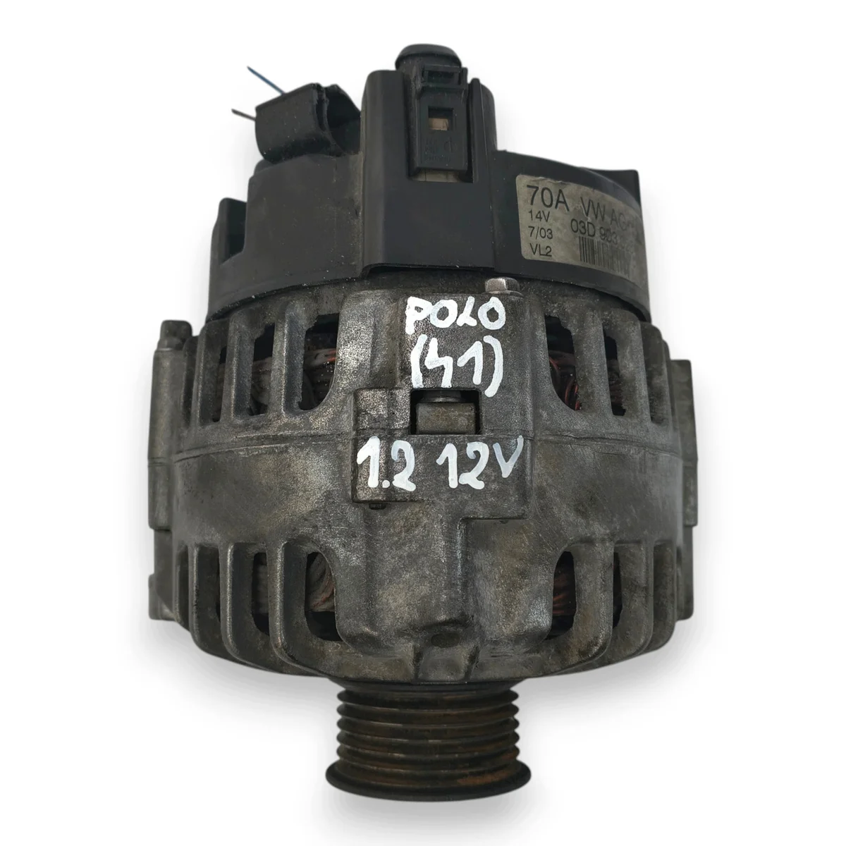 Lichtmaschine VW Polo Seat Ibiza Skoda Fabia 1.2 70A image 3