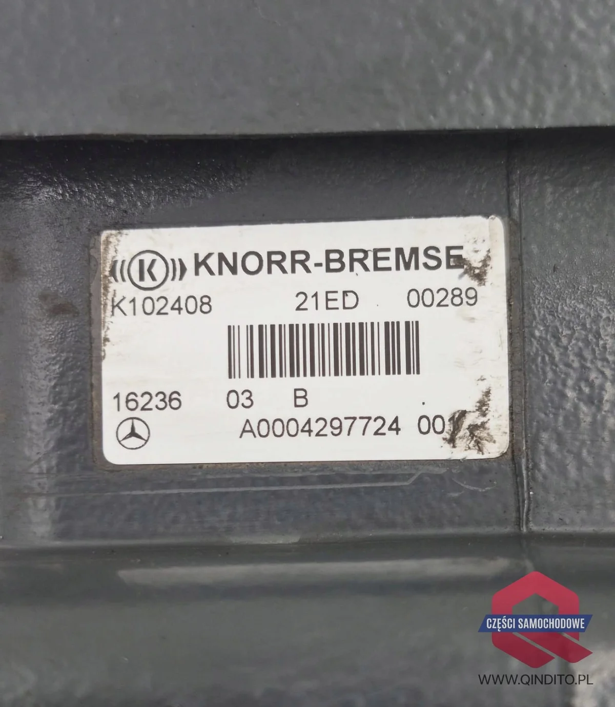 Bremsventil EBS Actros MP4 A0004297724 image 4