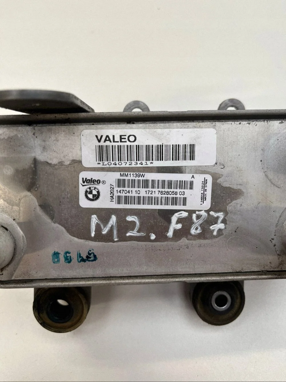 Kühler Getriebeöl BMW M2 F87 7628058 image 6