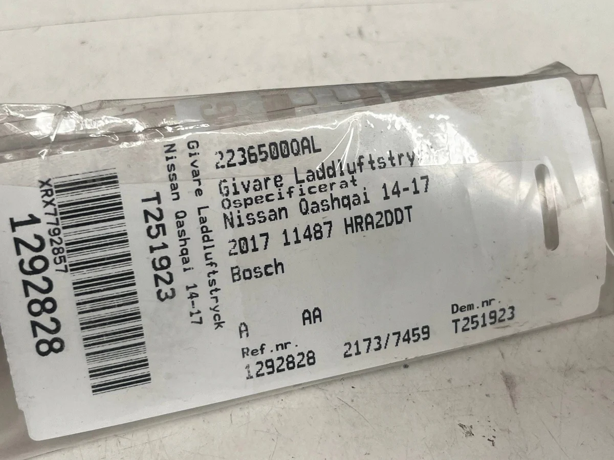 Trycksensor Nissan Juke F15 2236500QAL image 3