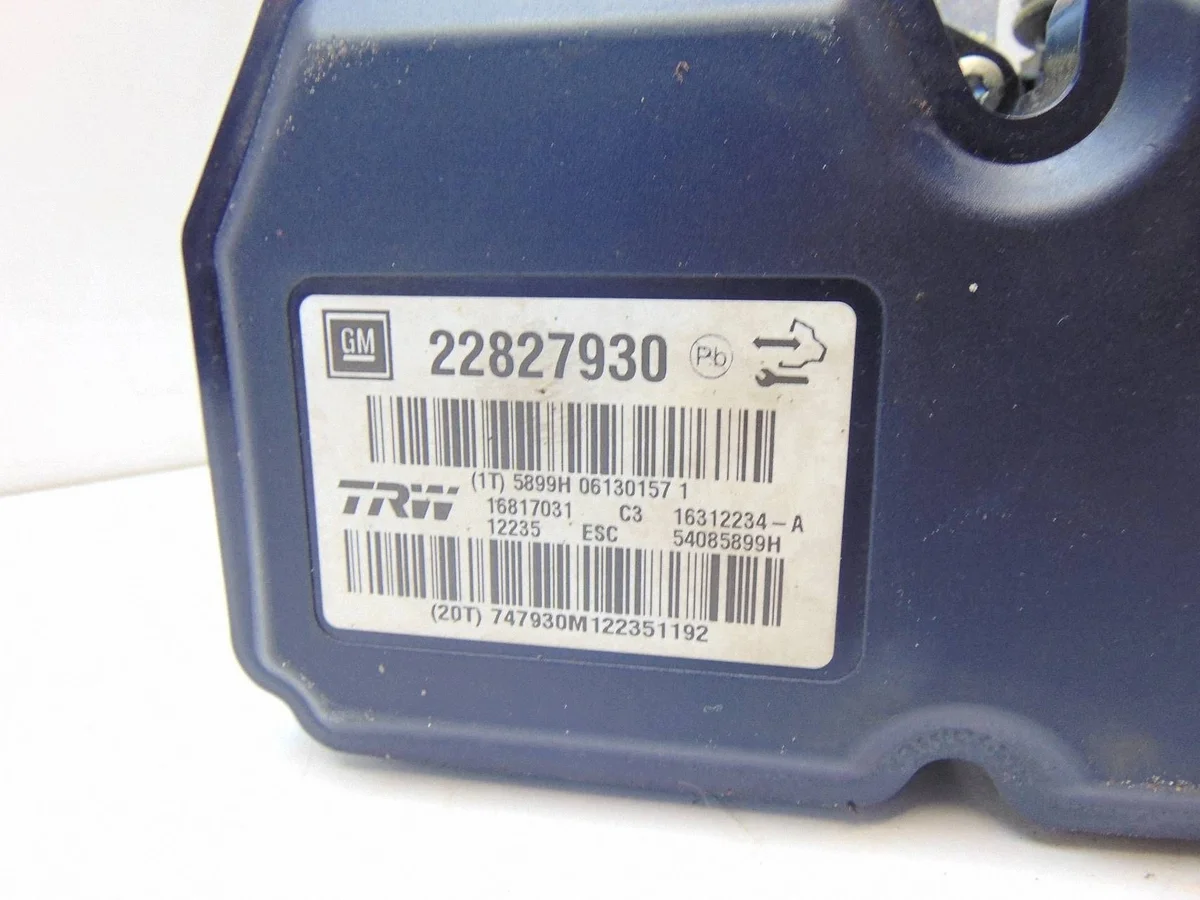 ABS Steuergerät Pumpe Opel Insignia A 22827930 image 4