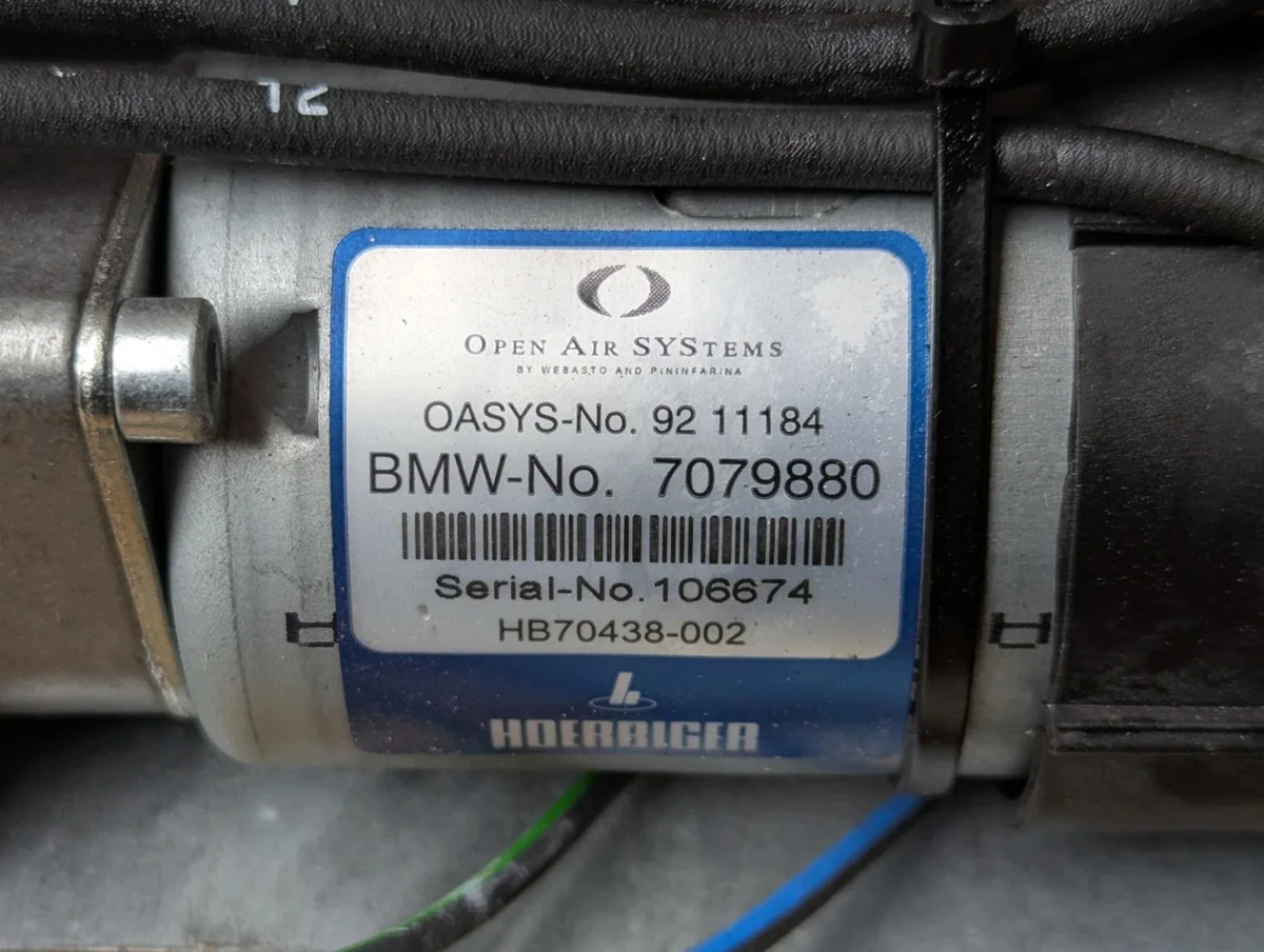 Pompa hydrauliczna dachu Mini Cabrio R52 image 7