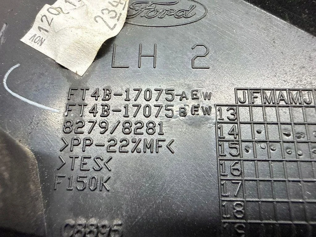 Kotflügelverkleidung FORD FT4B17075AEW gebraucht image 7