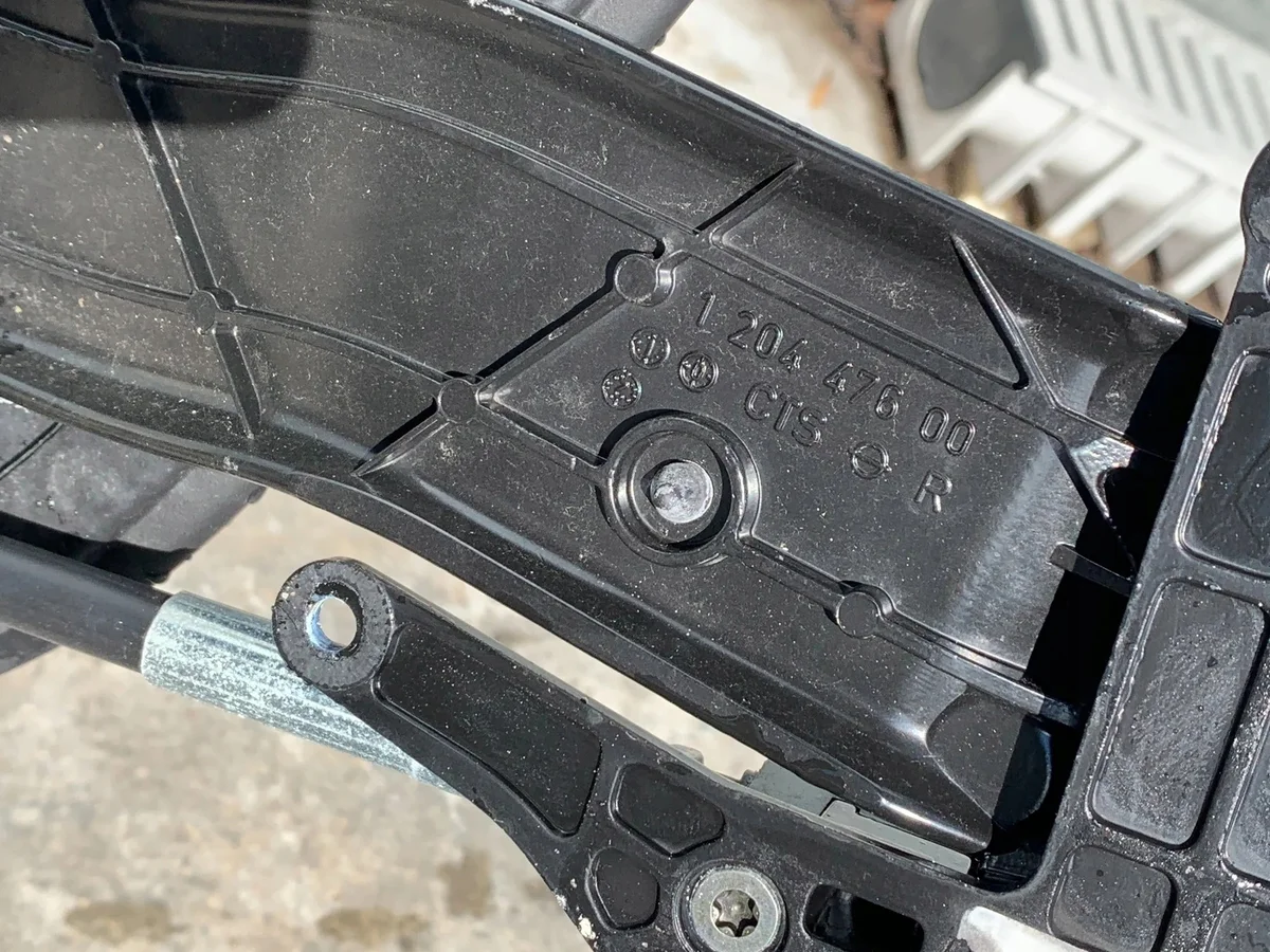Scharnier Dachklappe Links Mercedes SL R230 image 7