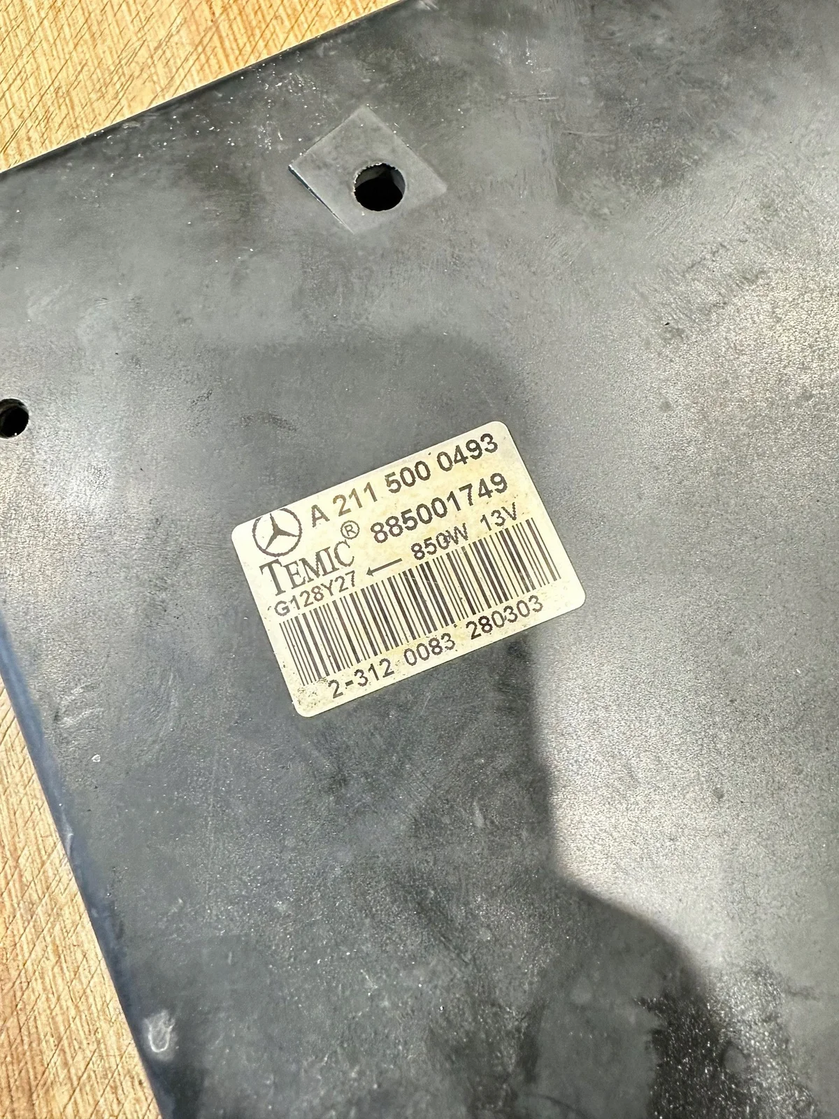 Mercedes W211 Ventilator A2115000493 Gebruikt image 7