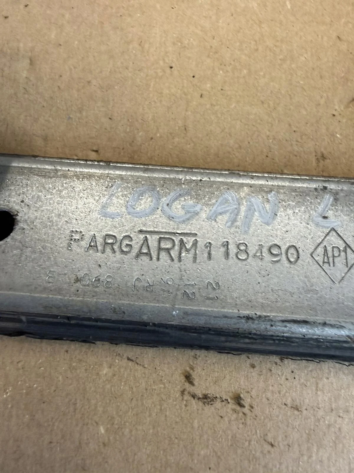 Dacia Logan Manual Window Regulator Rear Left