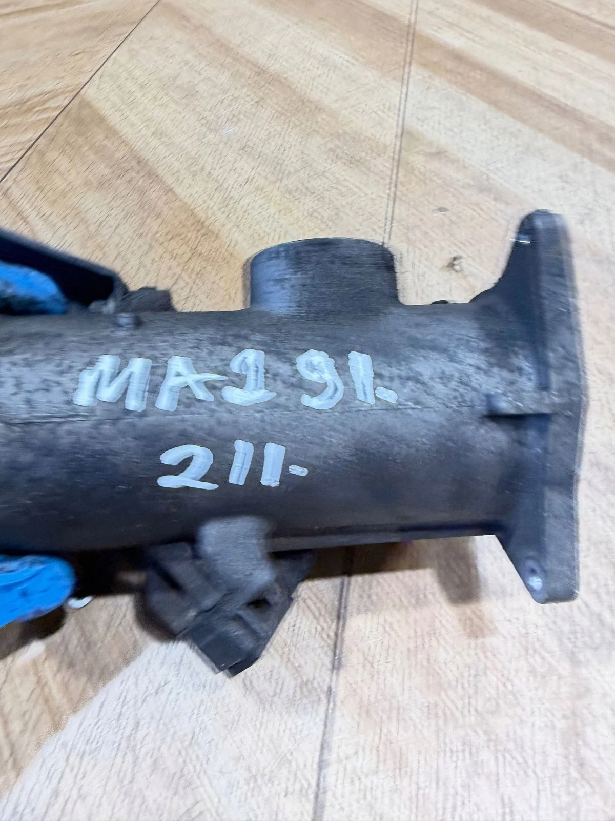 Mercedes-Benz E W211 EGR-rör A6130980317 image 3