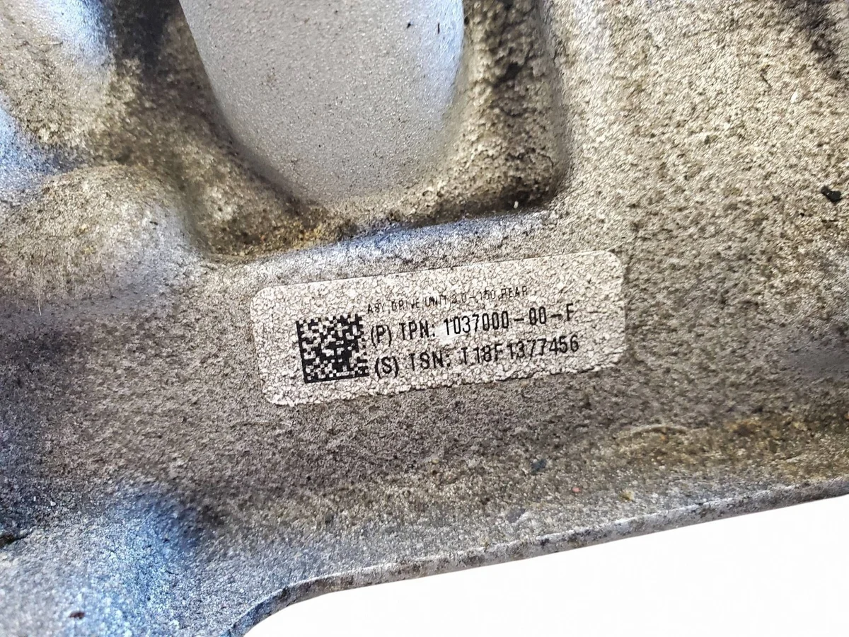 Elmotor Bak Tesla Model X 103700000F image 8