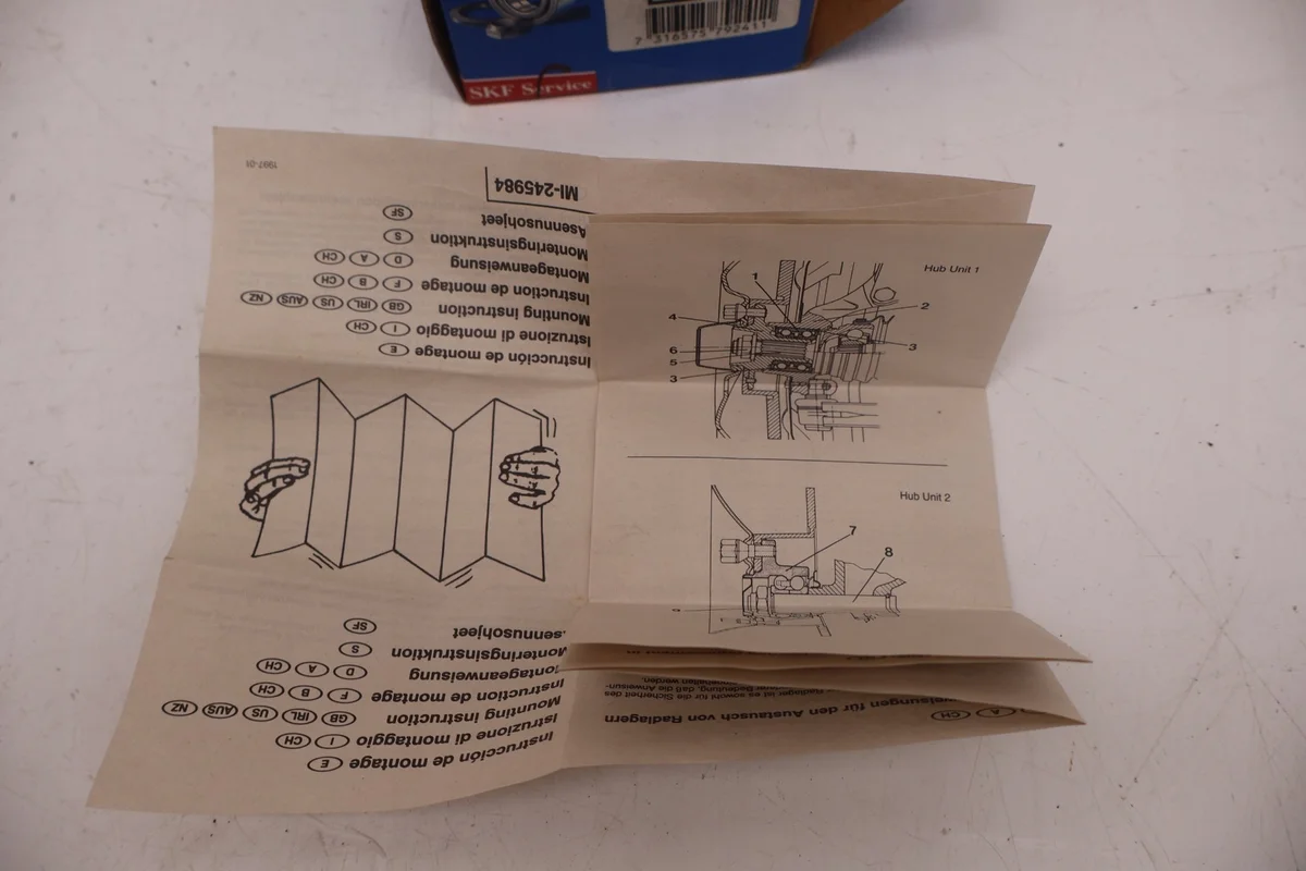Kit Rolamento Roda VKBA757SKF Usado image 4