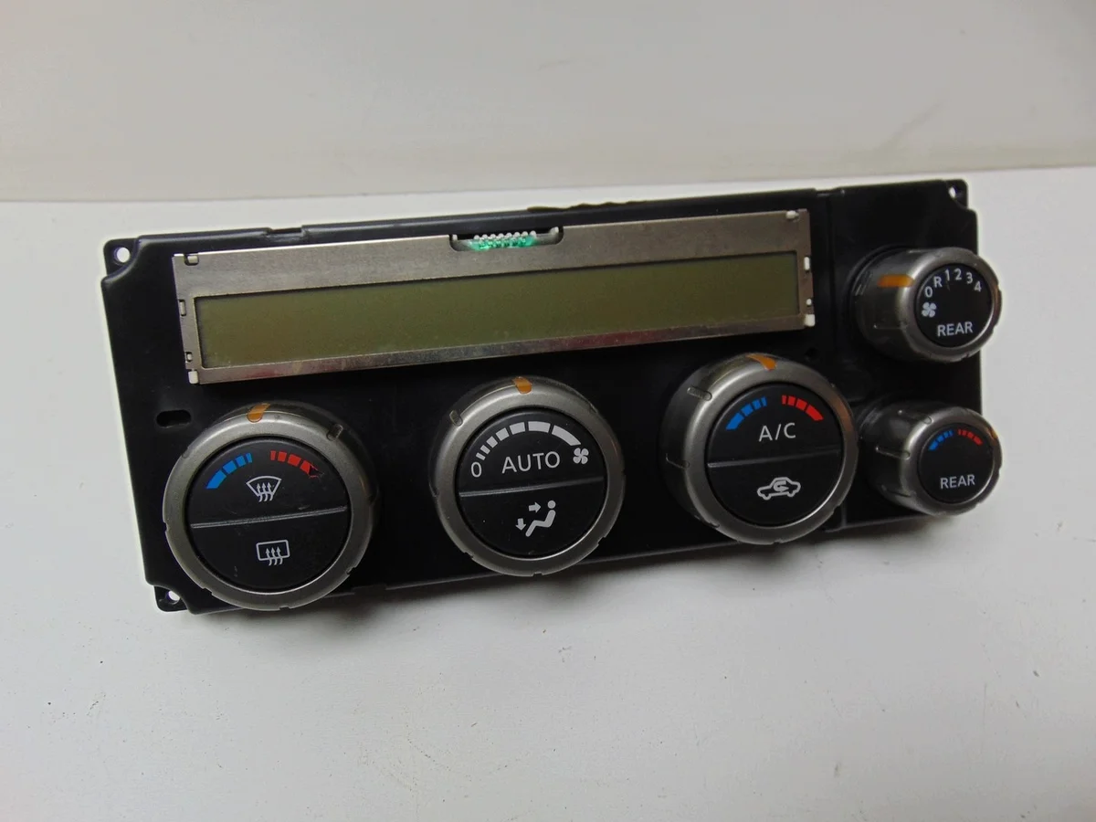 Panneau de commande climatisation Nissan Pathfinder R51 image 3