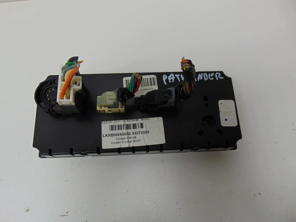 Panneau de commande climatisation Nissan Pathfinder R51 image 6