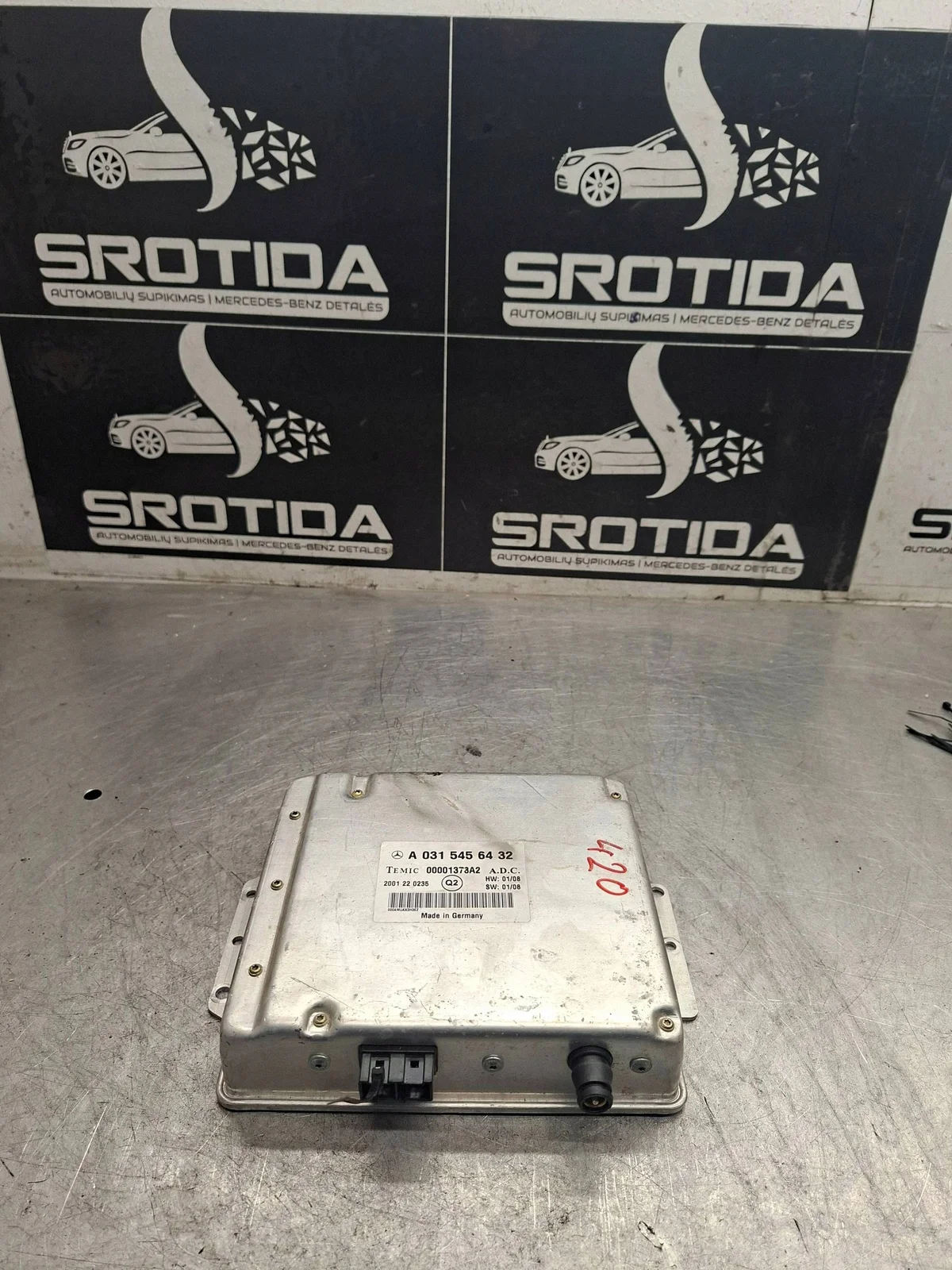 Module Distronic Mercedes W220 A0315456432 image 2