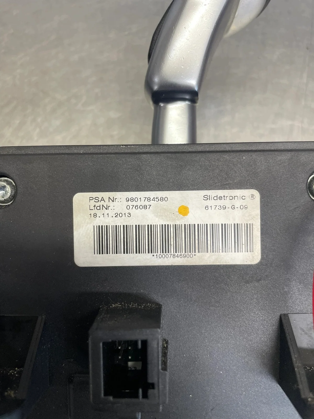 Schaltknauf Citroen C4 II 2 9801784580 image 7