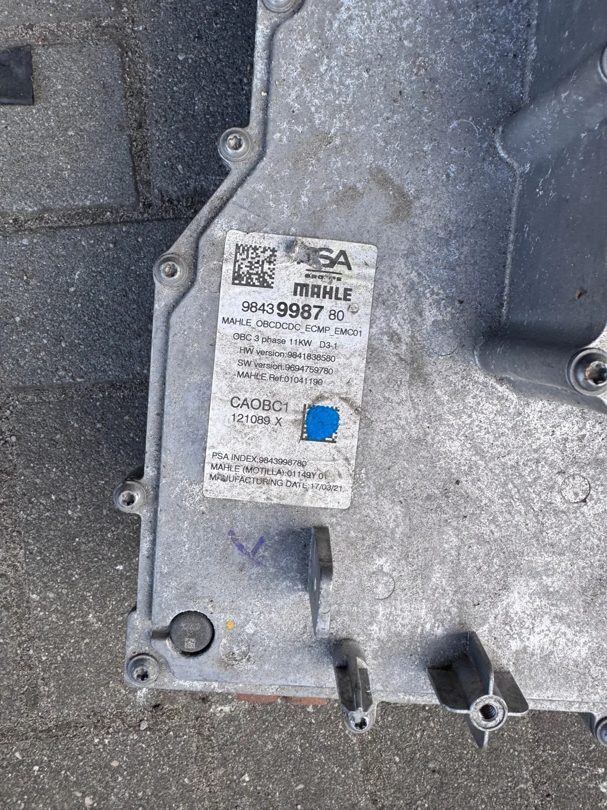 Opel Corsa F Invertteri 9843998780