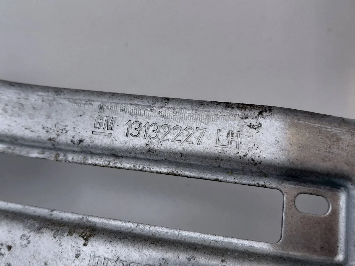 Opel Zafira B Rear Left Window Regulator