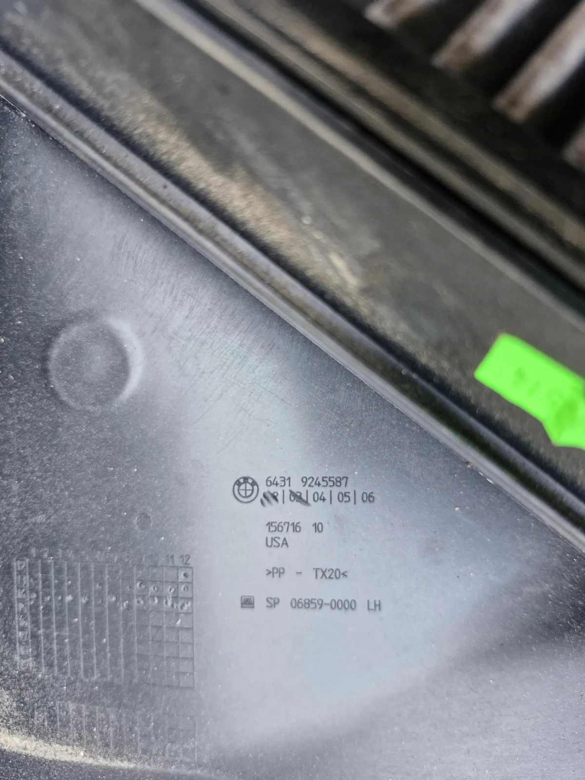 BMW F16 F15 Luftfiltergehäuse Abdeckung gebraucht