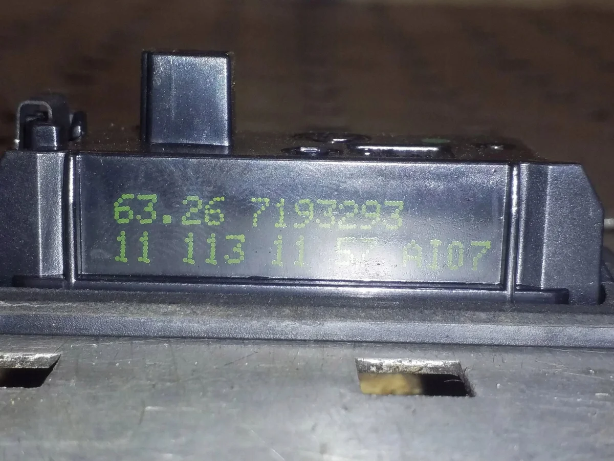 LED-rekisterikilven valo BMW OE 63267193293