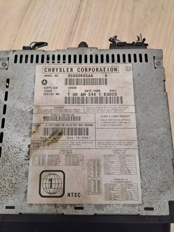 Changeur CD Chrysler PT Cruiser 28046