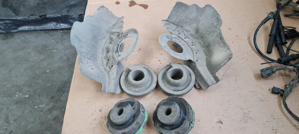 Audi A6 C7 A7 4G Soporte Resorte Trasero Usado