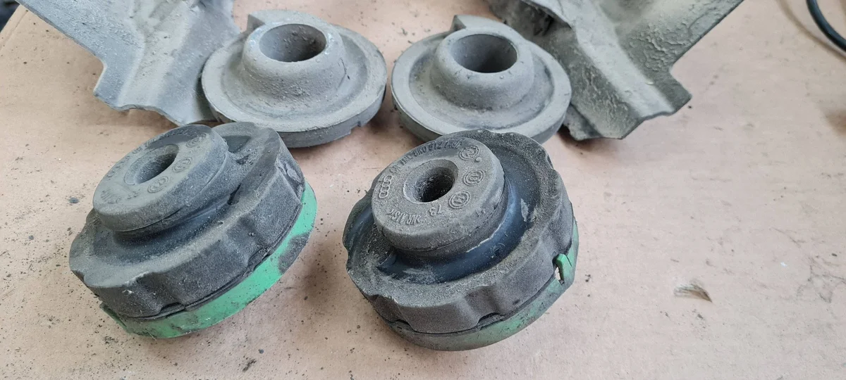 Audi A6/A7 C7 4G Gummipuffer Feder Hinten image 6
