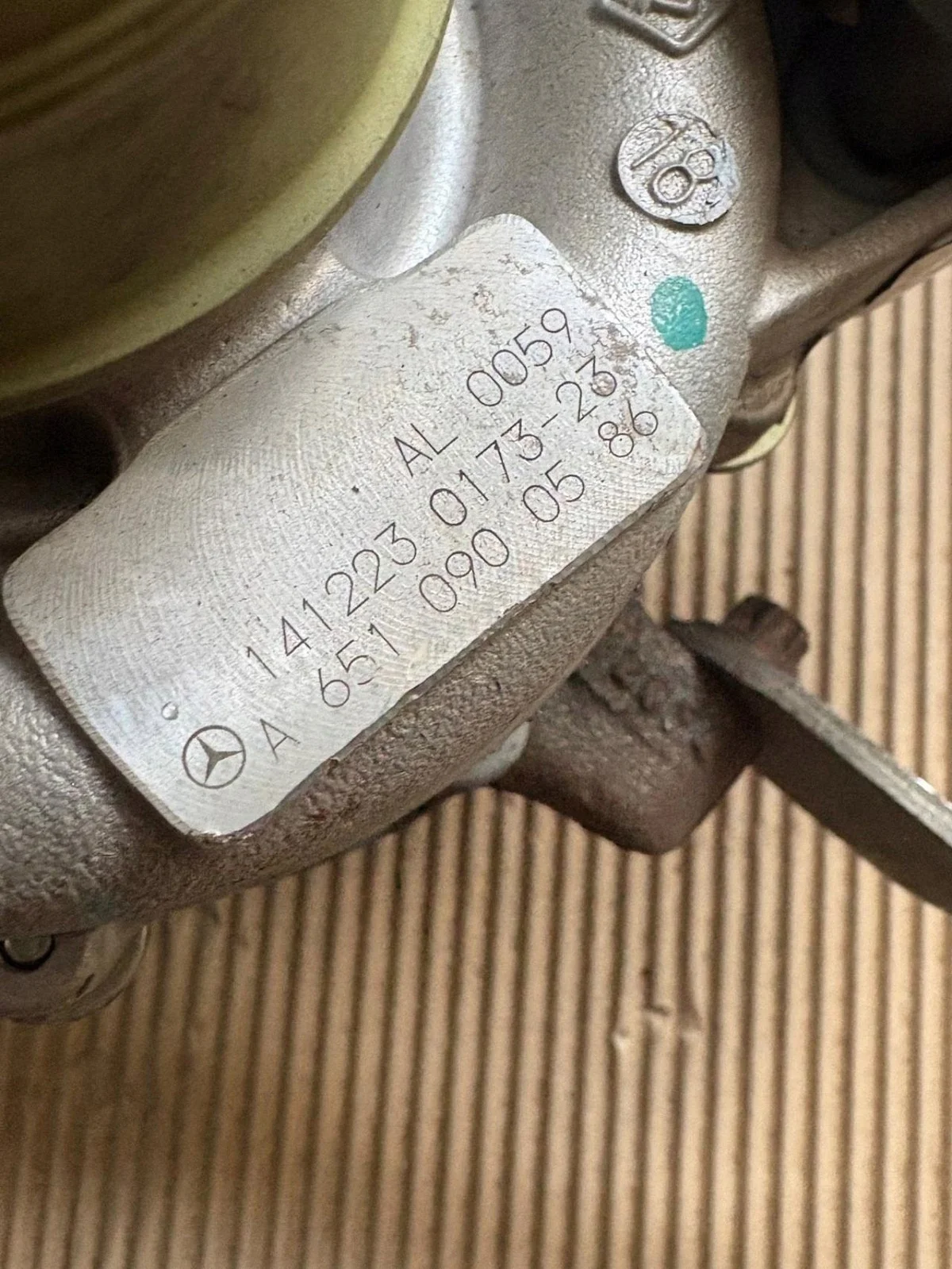 Turbocompressor Mercedes-Benz A W176 A6510900586 image 3