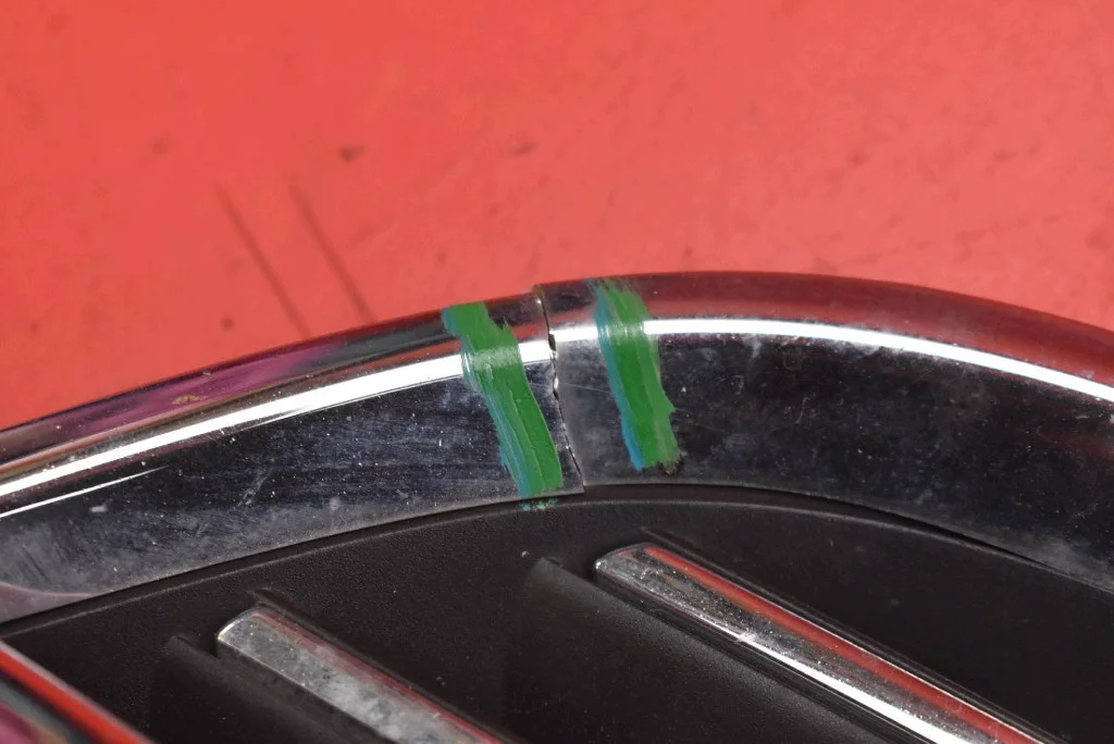 Kühlergrill Opel Zafira B 08-14 Chrom Schwarz image 9