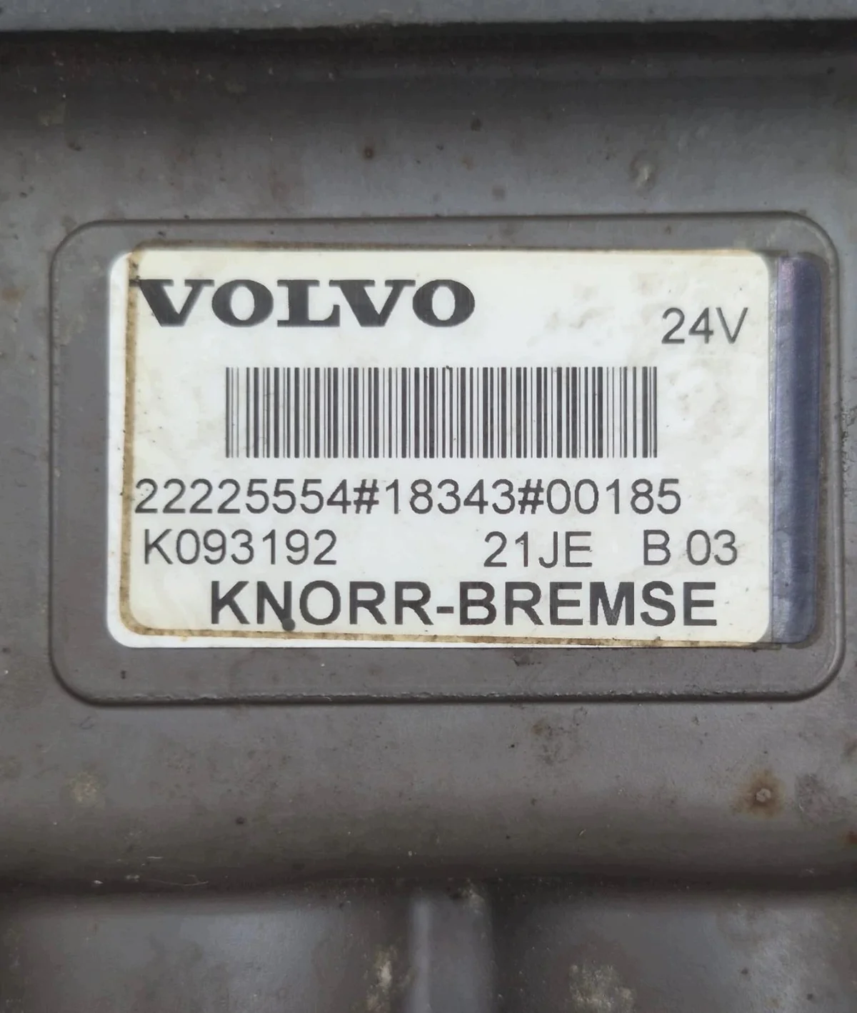 Válvula EBS Trasera Volvo FH4 Usada K093192 image 3