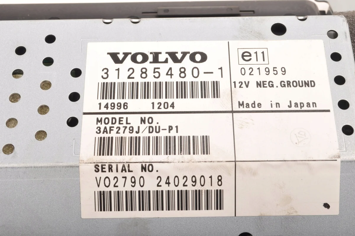 Volvo C30 S40 V50 Navigation Screen Display 31285480 image 3