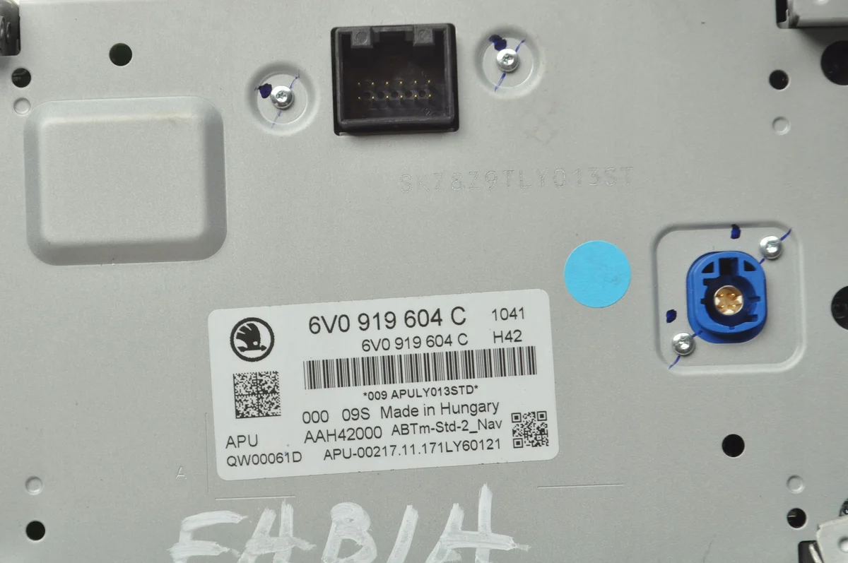 Pantalla Skoda Fabia 2020 6v0919604c Usada image 8