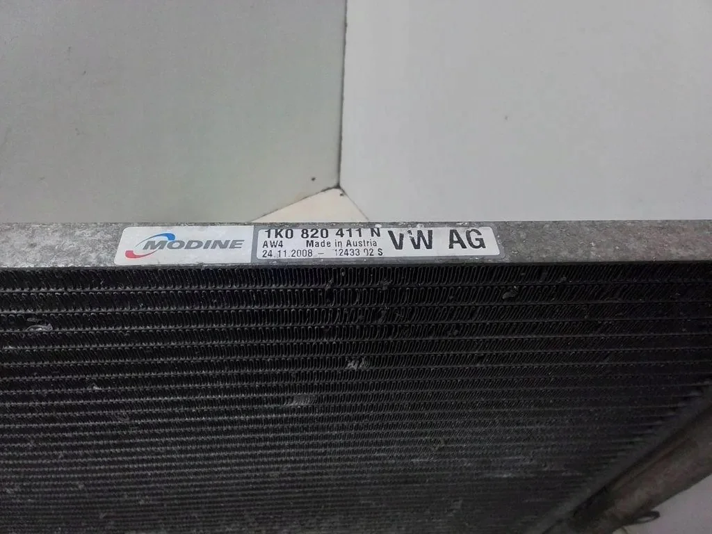 Kylare AC VW Golf VI 1K0820411N image 3