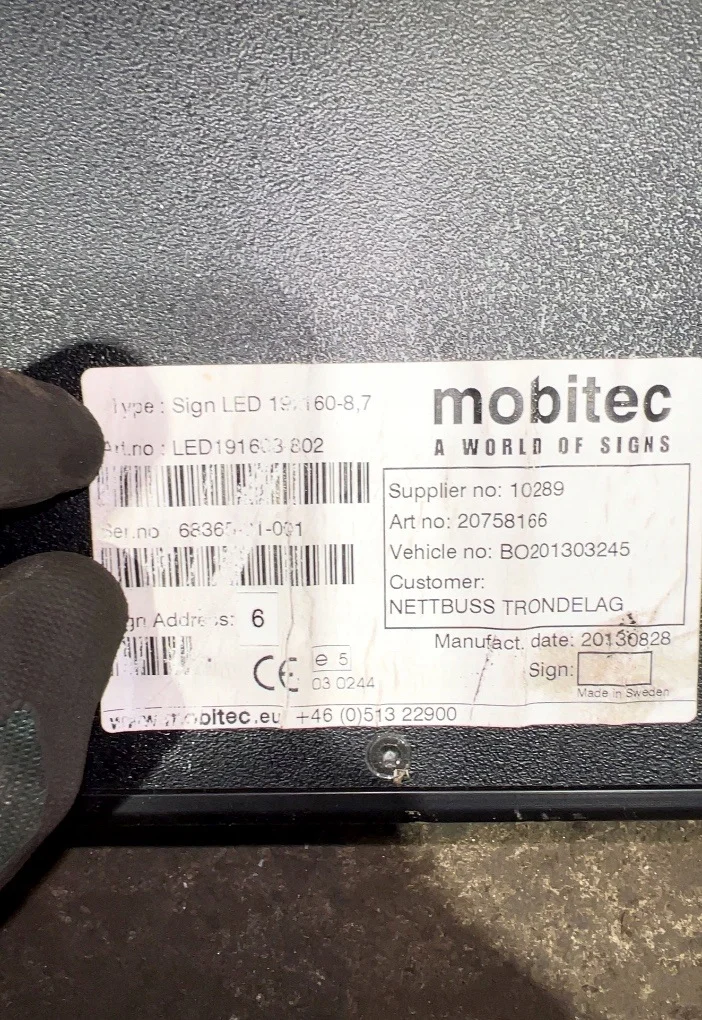Volvo Zielschild, rechts, gebraucht, 20758166