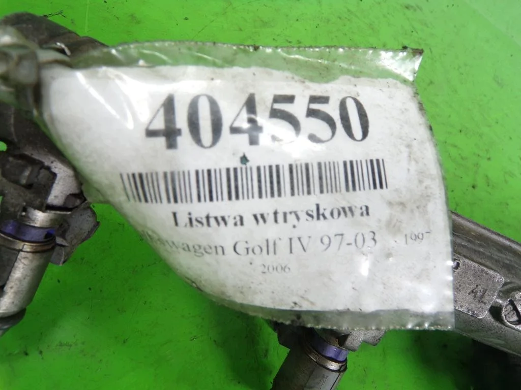VW Golf IV 1.6 BCB Injector Rail F-404550- image 8