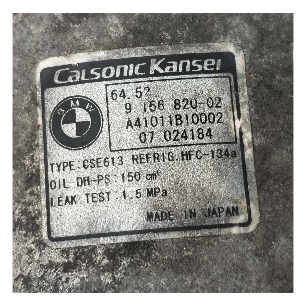 Klimakompressor BMW E90 E87 2.0 N43 N46 image 8