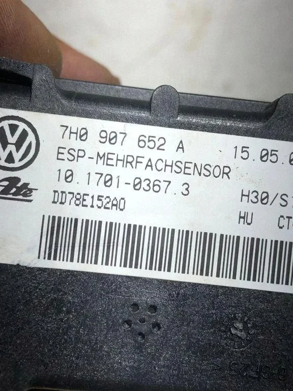 ESP Sensor Module Audi A3 8P 1K0907652C image 3