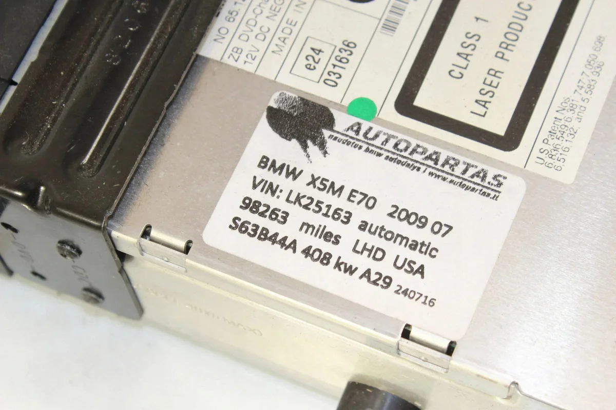 Changeur CD BMW OE 9206636 image 5