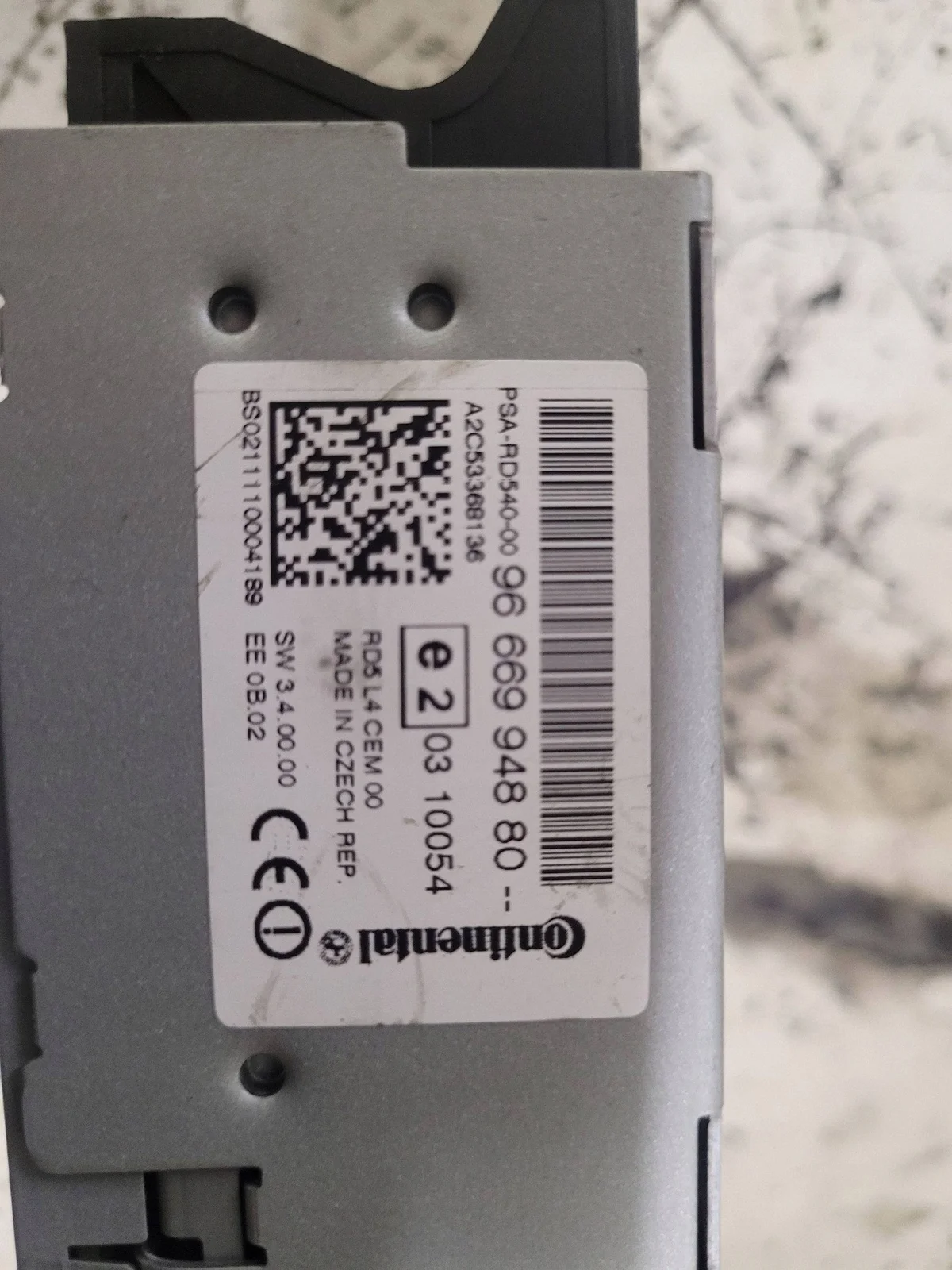 Changeur CD Peugeot 508 9666994880 Occasion