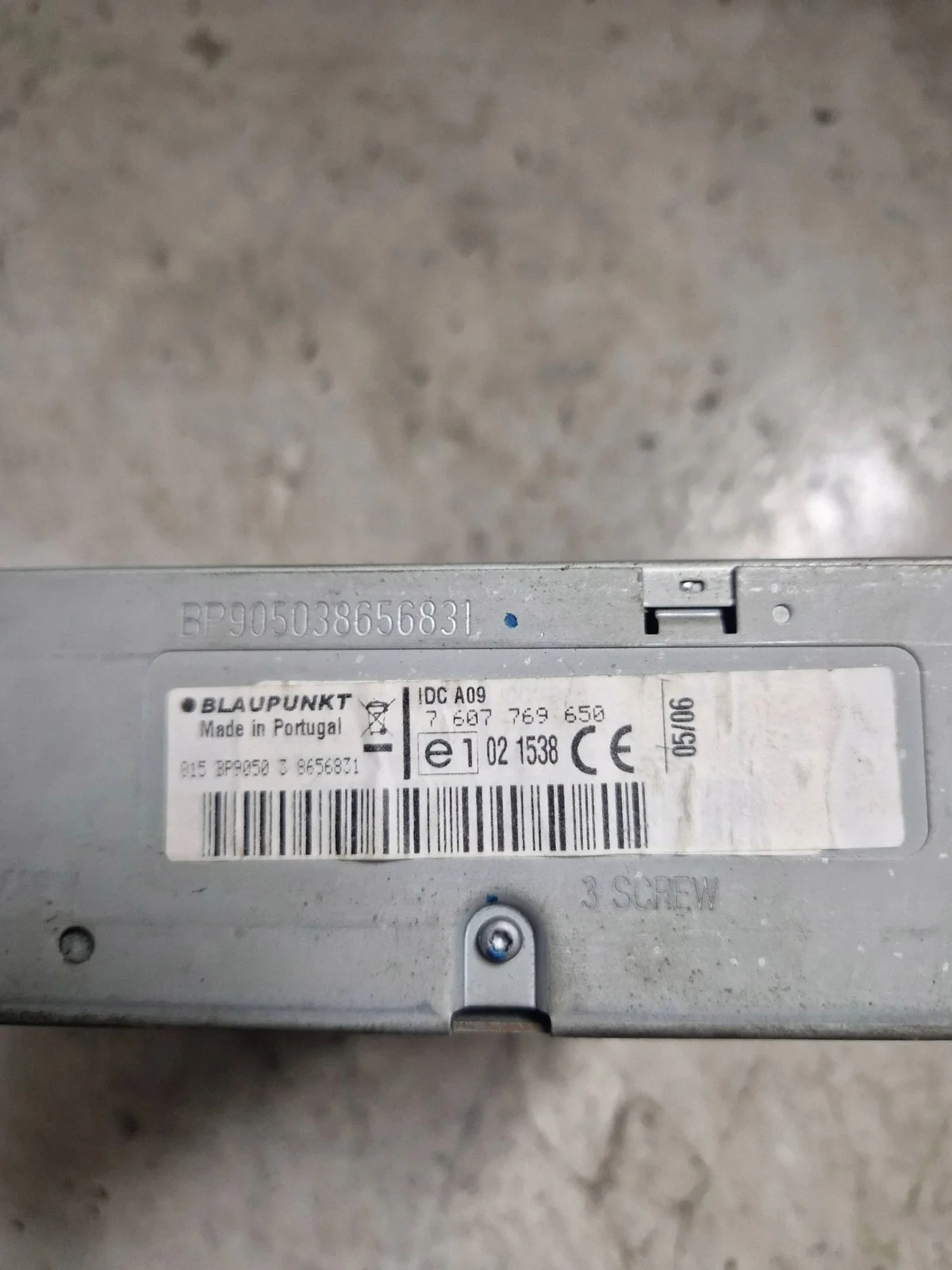 Changeur CD Peugeot 307 7607769650 image 3
