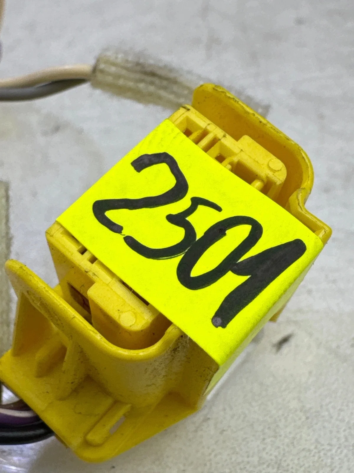 Cable Airbag Conductor Seat Leon II 5P0971584AF image 5