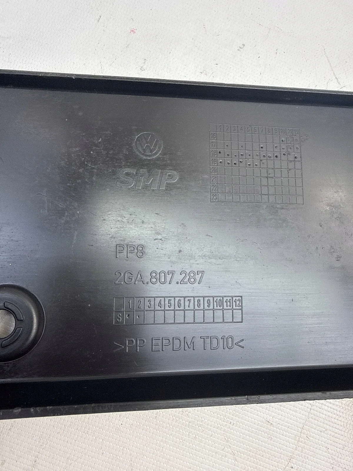 Support de plaque VW T-Roc 2GA807287 image 4