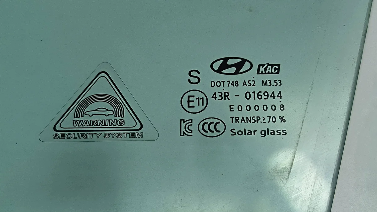 Fenster vorne links Hyundai Kona (gebraucht) image 3