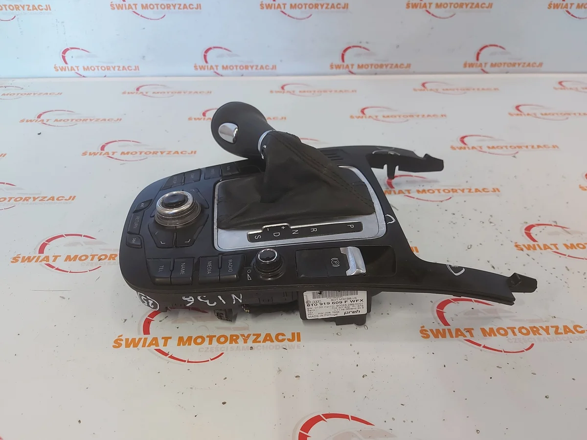 Audi A5 8T Schaltrahmen mit Schalthebelmanschette image 4