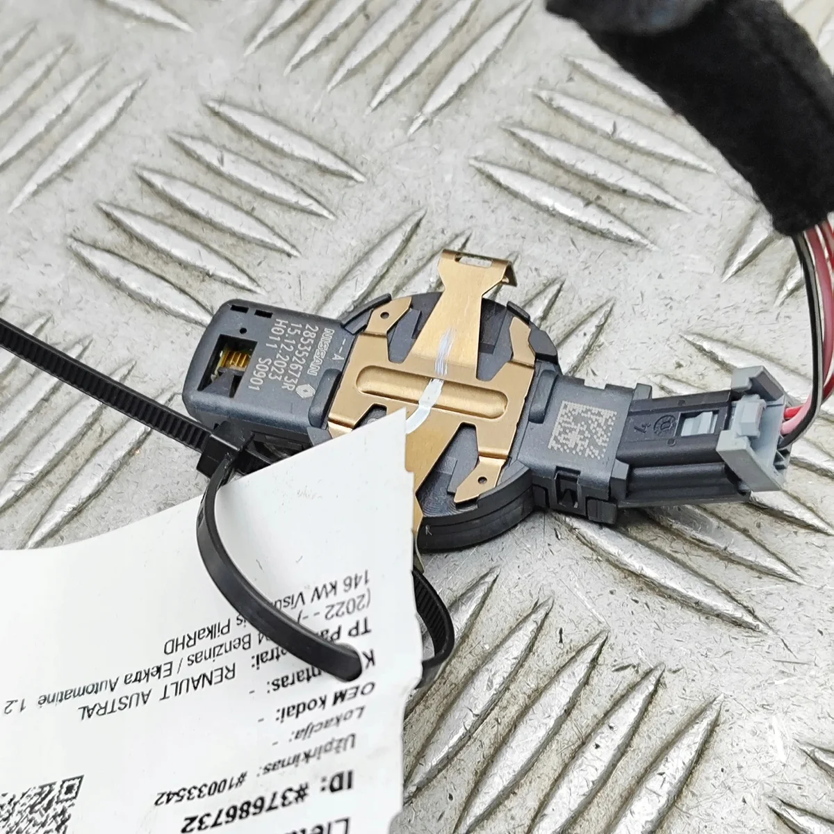 Sensore Pioggia Renault Nissan 285352673R Usato image 4
