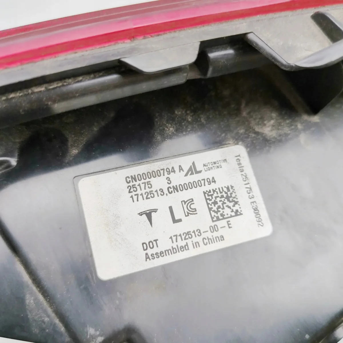 Lanterna Traseira Tesla Model 3 2024-2025 Esquerda image 8