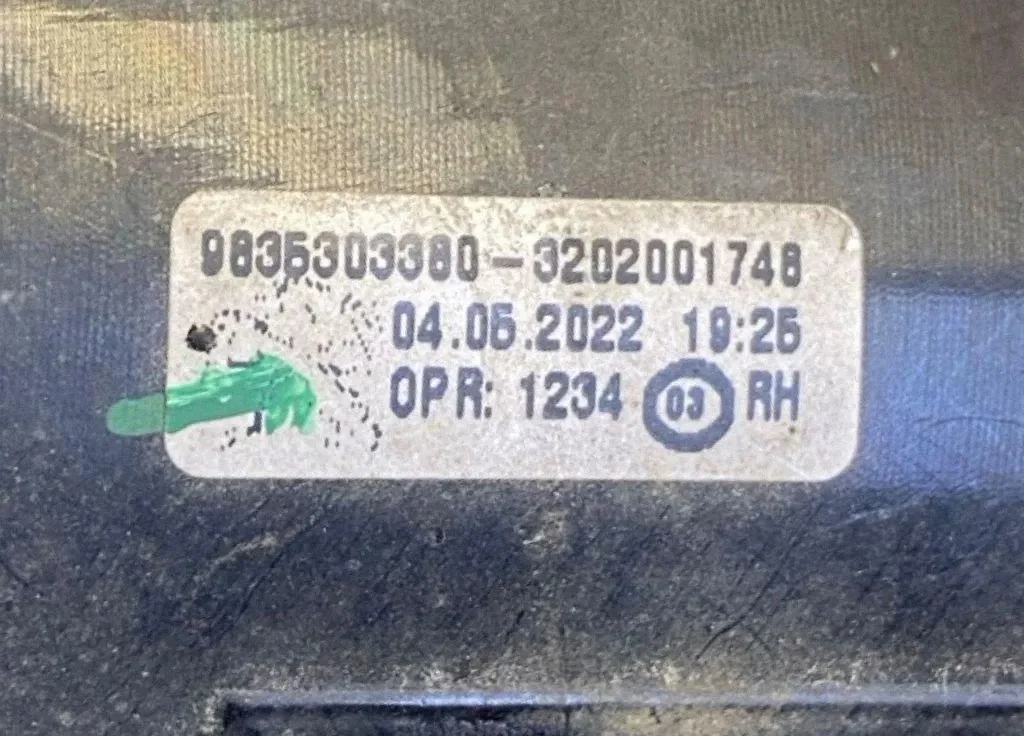 Achterlicht Peugeot 308SW 9835303380 image 10