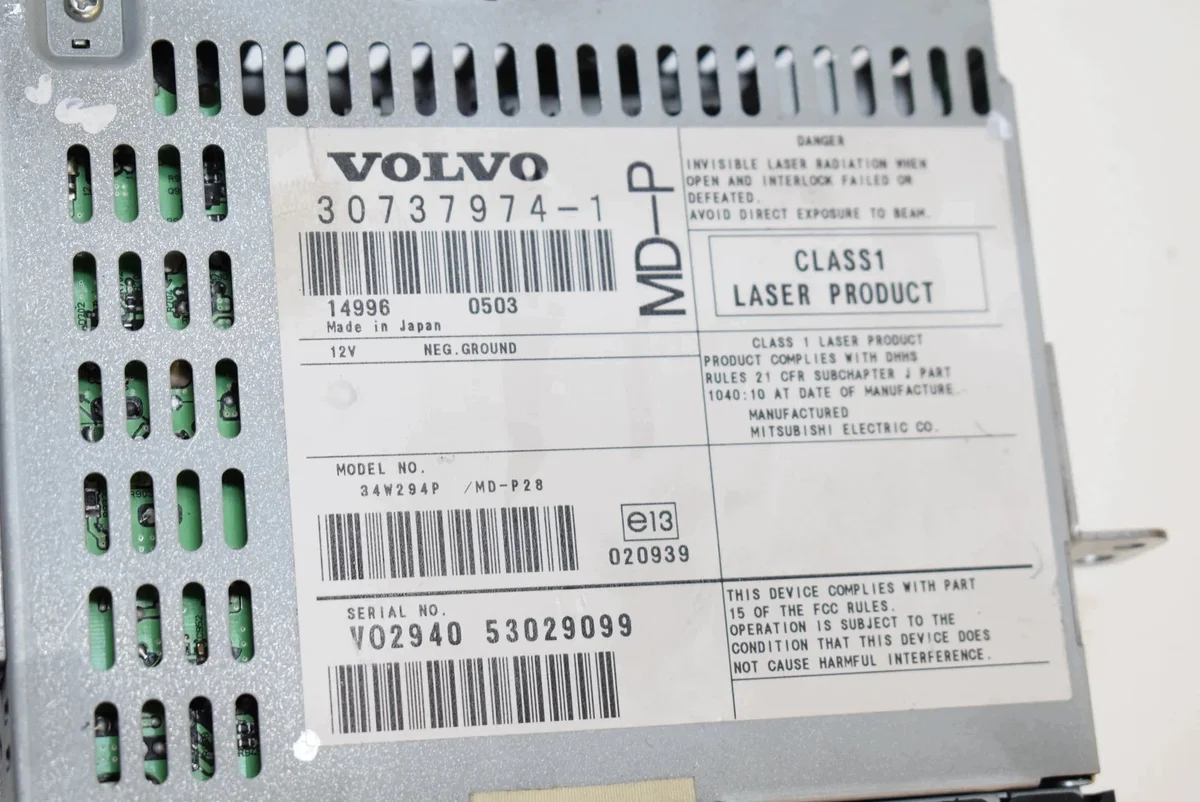 Cambiador CD Volvo XC90 2003 OEM 53029099 image 4