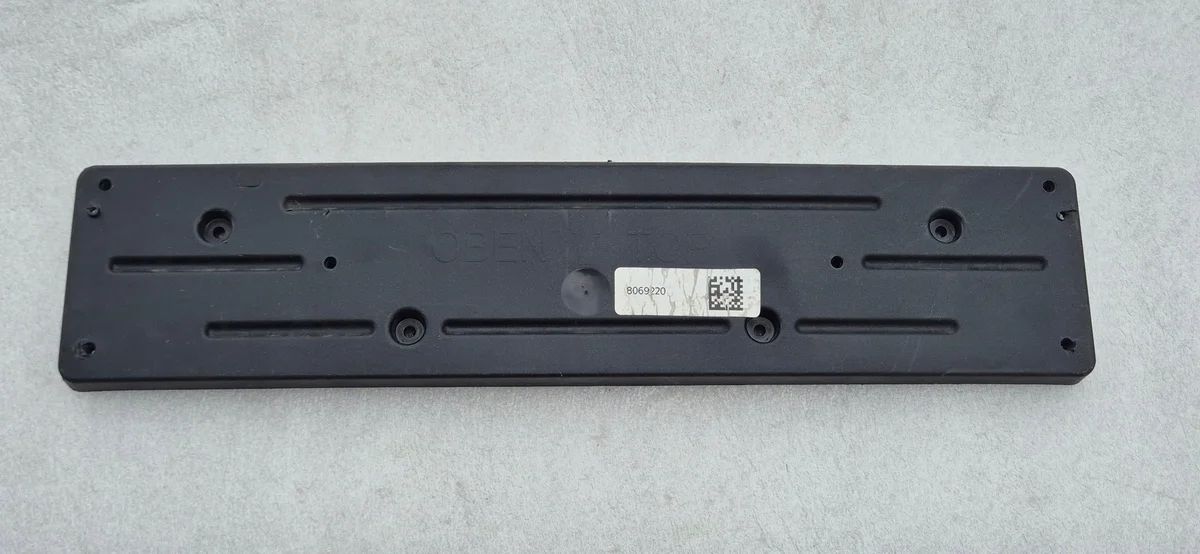 BMW X5 G05 Kennzeichenhalter M Paket
